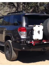 CBI Offroad Black Dual Swing Arm Rear Bumper w/Angled Tire Carrierr Toyota 4Runner 2010-2021                                     - 200-000-011-182 - Image 8