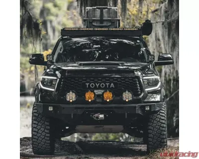 CBI Offroad Bare Classic Front Bumper w/o Center Grill Protection Toyota Tundra 2014-2021 - 200-000-012-003