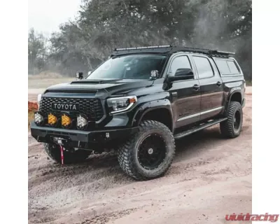 CBI Offroad Bare Classic Front Bumper w/o Center Grill Protection Toyota Tundra 2014-2021 - 200-000-012-003