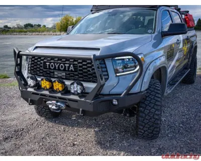 CBI Offroad Bare Adventure Series Front Bumper w/Full Grill Protection Toyota Tundra 2014-2021 - 200-000-012-005
