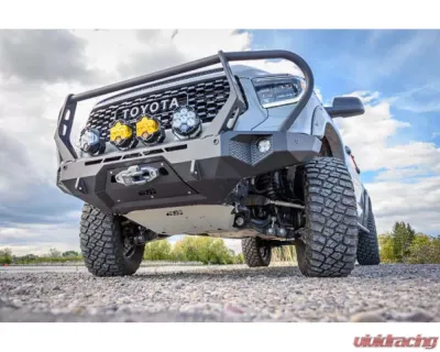 CBI Offroad Bare Adventure Series Front Bumper w/Full Grill Protection Toyota Tundra 2014-2021 - 200-000-012-005