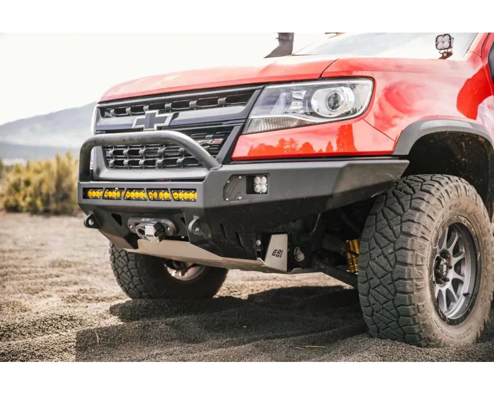 CBI Offroad Bare Steel Baja Front Bumper Chevrolet Colorado ZR2 2015-2020 - 200-000-018-002