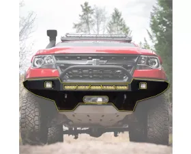 CBI Offroad Bare Aluminum Classic Front Bumper Chevrolet Colorado ZR2 2015-2021