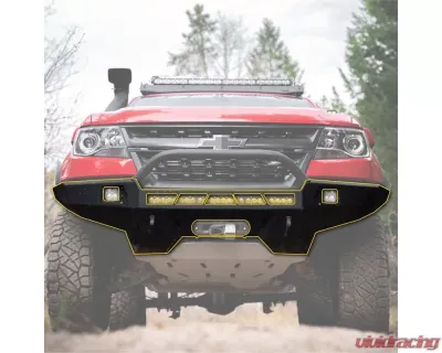 CBI Offroad Bare Steel Classic Front Bumper Chevrolet Colorado ZR2 2015-2020 - 200-000-018-006