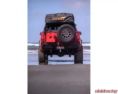 CBI Offroad Black Rear Bumper w/o Swing Arms Chevrolet Colorado Z71 | ZR2 2015-2021 - 200-000-018-010