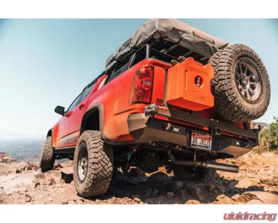CBI Offroad Black Rear Bumper w/o Swing Arms Chevrolet Colorado Z71 | ZR2 2015-2021 - 200-000-018-010