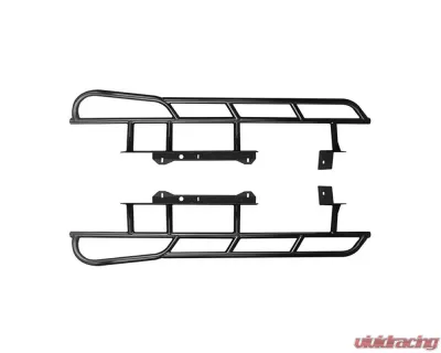 CBI Offroad Bare Trail HREW Bolt-On Rock Sliders Toyota Tacoma Double Cab Long Bed 2005+ - 300-000-010-065