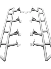 CBI Offroad Black Classic Bolt-On HREW Rock Sliders Toyota Tacoma 2005+                                     - 300-000-010-076 - Image 4