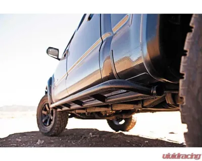 CBI Offroad Black Classic Bolt-On HREW Rock Sliders Toyota Tacoma 2005+ - 300-000-010-076