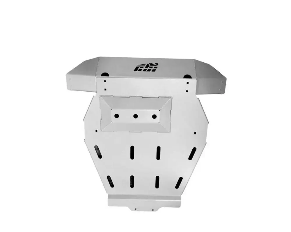 CBI Offroad Grey Steel Rear Skid Plate Toyota Tacoma TRD 2005+ - 300-000-010-093