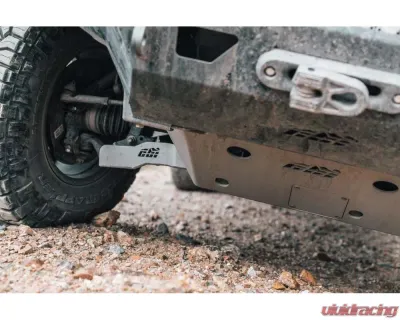CBI Offroad Bare Aluminum Front Skid Plate Toyota Tacoma 2005+ - 300-000-010-086