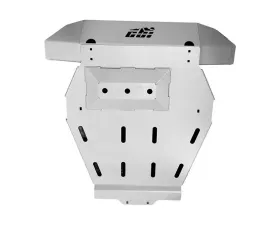 CBI Offroad Bare Aluminum Rear Skid Plate Toyota 4Runner 2010-2022