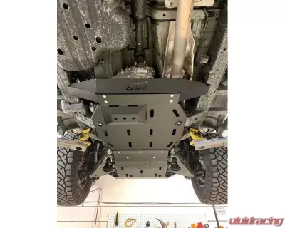 CBI Offroad Bare Aluminum Rear Skid Plate Toyota 4Runner 2010-2022 - 300-000-011-054