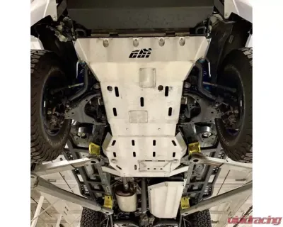 CBI Offroad Bare Aluminum Rear Skid Plate Toyota 4Runner 2010-2022 - 300-000-011-054