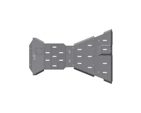 CBI Offroad Bare Full Overland Skid Plates Toyota Tundra 2014-2021