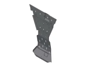 CBI Offroad Bare Rear Overland Skid Plates Toyota Tundra 2014-2021