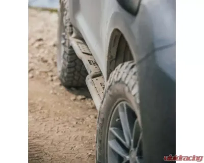 CBI Offroad Black Metal Overland Bolt On Rock Sliders Lexus GX460 2010+ - 300-000-016-002