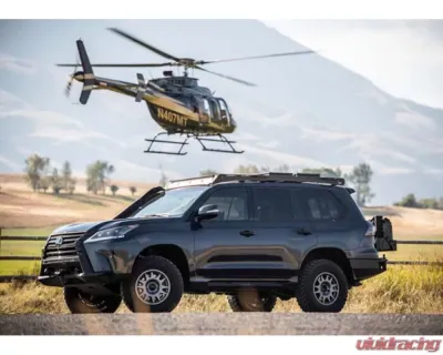 CBI Offroad Bare Metal Rock Sliders Lexus LX570 2019-2021 - 300-000-016-011