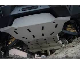 CBI Offroad Bare Aluminum Full Overland Skid Plates Chevrolet Colorado ZR2 | Z71 Gas 2015-2021