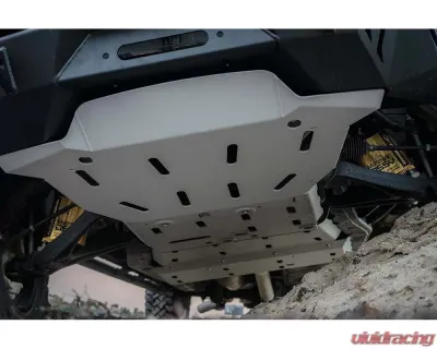 CBI Offroad Bare Steel Front Overland Skid Plates Chevrolet Colorado ZR2 | Z71 Gas 2015-2021 - 300-000-018-023