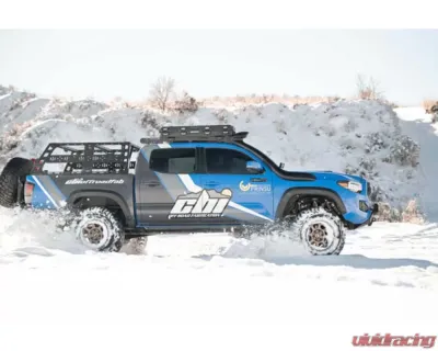 CBI Offroad Bare Cab Height Bed Rack Toyota Tundra 2007-2021 - 500-000-012-003