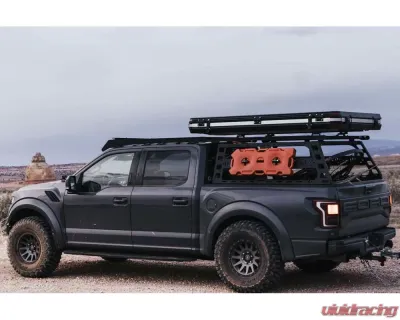 CBI Offroad Bare Cab Height Bed Rack for 5' 6" Bed Ford F-150 2004-2021 - 500-000-017-003