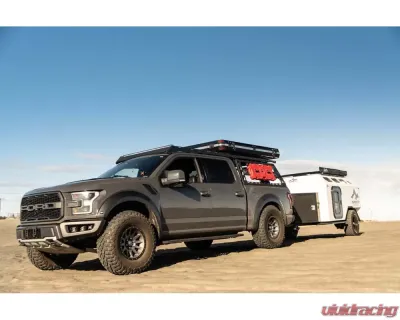 CBI Offroad Bare Cab Height Bed Rack for 5' 6" Bed Ford F-150 2004-2021 - 500-000-017-003