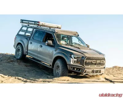 CBI Offroad Bare Cab Height Bed Rack for 5' 6" Bed Ford F-150 2004-2021 - 500-000-017-003
