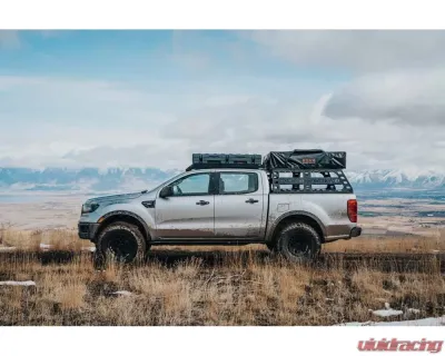 CBI Offroad Bare Cab Height Bed Rack Ford Ranger 2019-2021 - 500-000-017-006