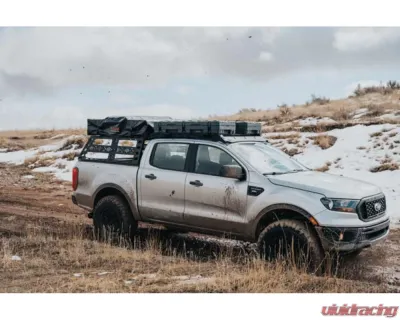 CBI Offroad Bare Cab Height Bed Rack Ford Ranger 2019-2021 - 500-000-017-006