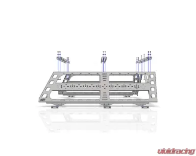 CBI Offroad Bare Cab Height Bed Rack for 6.5' Bed Ford F-150 2004+ - 500-000-017-007