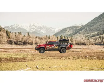 CBI Offroad Bare Sheet Metal Style Cab Height Bed Rack Chevrolet Colorado Short Bed 2015-2021 - 500-000-018-001