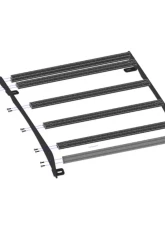 Prinsu Design Studio Red Texture Roof Rack w/Cutout for 30" Lightbar Polaris RZR Trail w/Plastic Roof 2021                                     - 700-009-000-006 - Image 3