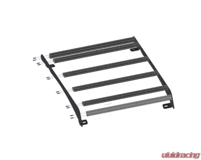 Prinsu Design Studio Red Texture Roof Rack w/Cutout for 30" Lightbar Polaris RZR Trail w/Plastic Roof 2021 - 700-009-000-006