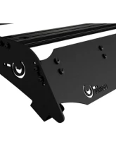 Prinsu Design Studio Red Texture Roof Rack w/Cutout for 30" Lightbar Polaris RZR Trail w/Plastic Roof 2021                                     - 700-009-000-006 - Image 5