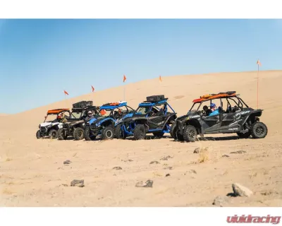 Prinsu Design Studio Red Texture Roof Rack Polaris RZR Trail w/o Roof 2021 - 700-009-000-009