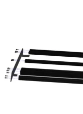 Prinsu Design Studio Black Texture 3/4 Roof Rack w/Cutout for 30" Lightbar Polaris RZR XP 1000 | 900 4 Seat 2014+                                     - 700-000-000-014 - Image 2