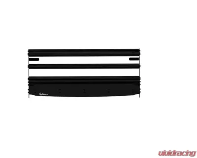 Prinsu Design Studio Black Texture 3/4 Roof Rack w/Cutout for 30" Lightbar Polaris RZR XP 1000 | 900 4 Seat 2014+ - 700-000-000-014