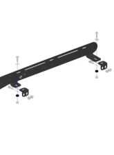 Prinsu Design Studio Black Texture 3/4 Roof Rack w/Cutout for 30" Lightbar Polaris RZR XP 1000 | 900 4 Seat 2014+                                     - 700-000-000-014 - Image 6