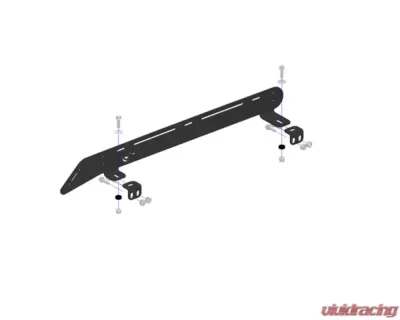 Prinsu Design Studio Black Texture 3/4 Roof Rack w/Cutout for 30" Lightbar Polaris RZR XP 1000 | 900 4 Seat 2014+ - 700-000-000-014
