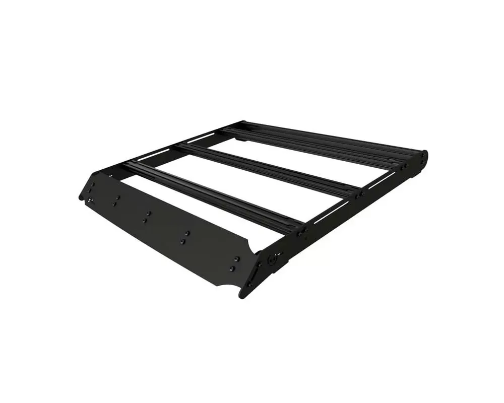 Prinsu Design Studio Red Texture Roof Rack w/Cutout for 30" Lightbar Polaris RZR XP 1000 | 900 2 Seat 2014+ - 700-009-000-018