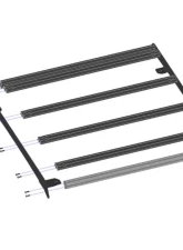 Prinsu Design Studio Blue Texture Roof Rack w/Cutout for 40" Lightbar Kawasaki Teryx KRX w/Plastic Roof 2020-2021                                     - 700-008-000-020 - Image 4