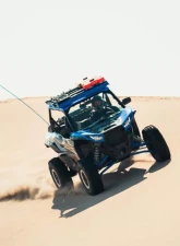 Prinsu Design Studio Blue Texture Roof Rack w/Cutout for 40" Lightbar Kawasaki Teryx KRX w/Plastic Roof 2020-2021                                     - 700-008-000-020 - Image 9