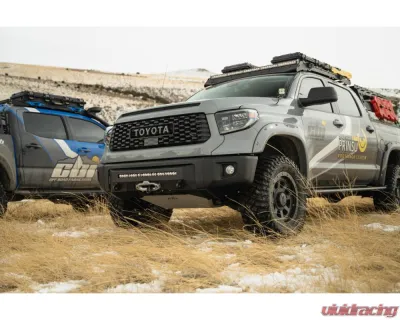 CBI Offroad Powder Coated Covert Front Bumper w/ Bull Bar Toyota Tundra 2014-2021 - 200-000-012-012