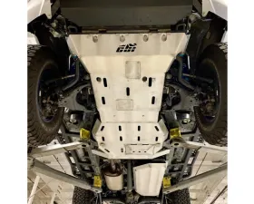 CBI Offroad Powdercoat Gray Steel Full Skid Plates Toyota 4Runner 2010-2022