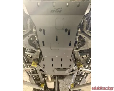 CBI Offroad Powdercoat Gray Steel Full Skid Plates Toyota 4Runner 2010-2022 - 300-000-011-082