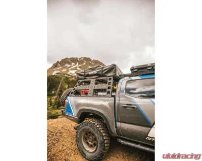 CBI Offroad Bare Metal Roof Rack Height Bed Rack Toyota Tacoma 3rd Gen 2005-2023 - 500-000-010-023