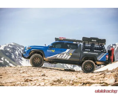 CBI Offroad Bare Metal Roof Rack Height Bed Rack Toyota Tacoma 3rd Gen 2005-2023 - 500-000-010-023