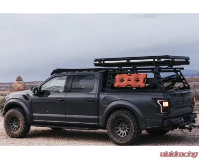 CBI Offroad Bare Metal 5'6" Bed Length Cab Height Bed Rack Ford Raptor | F150 2010-2022 - 500-000-017-001