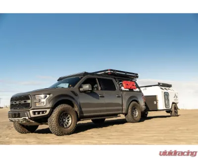 CBI Offroad Bare Metal 5'6" Bed Length Cab Height Bed Rack Ford Raptor | F150 2010-2022 - 500-000-017-001